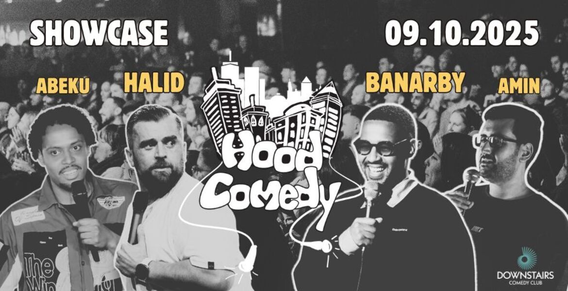 Tickets HOOD COMEDY SHOWCASE, in Berlin